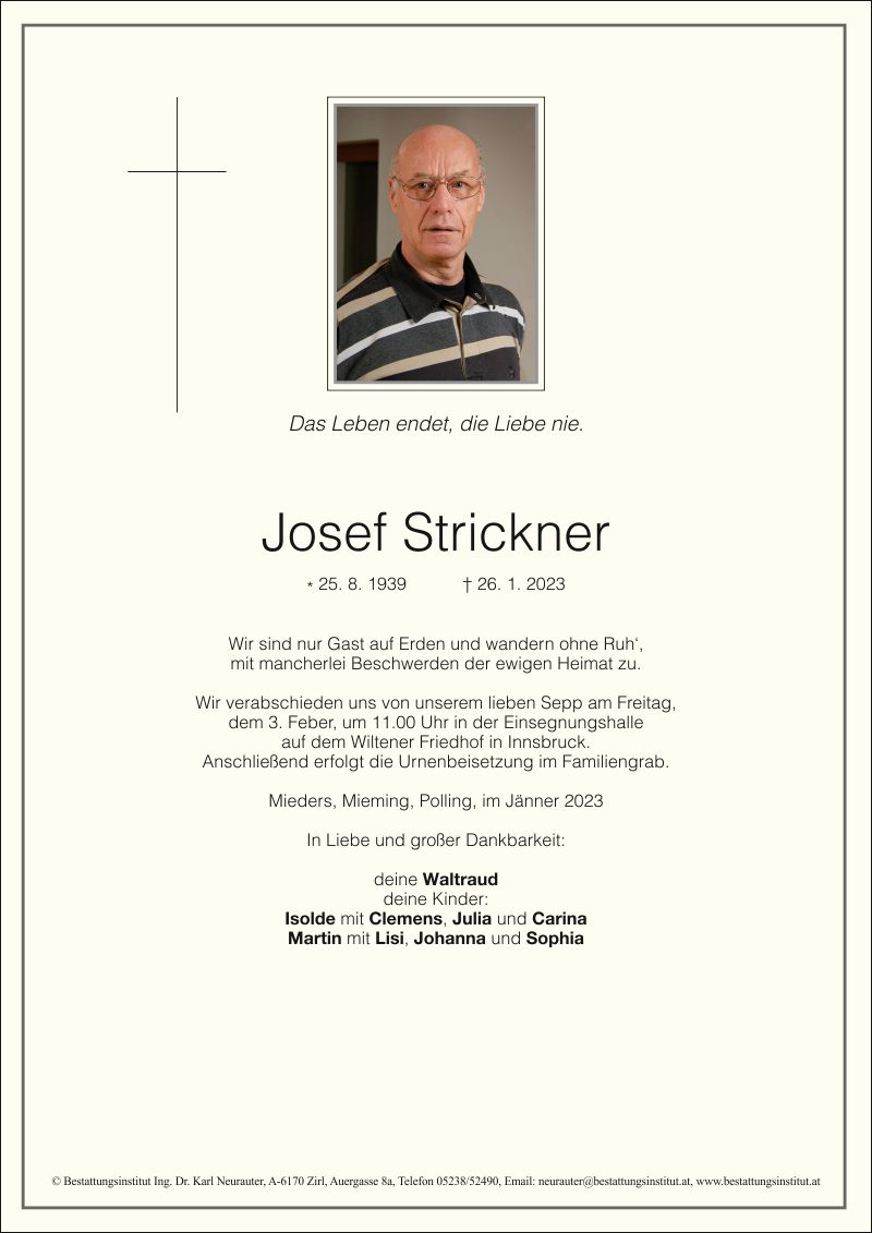 Josef Strickner